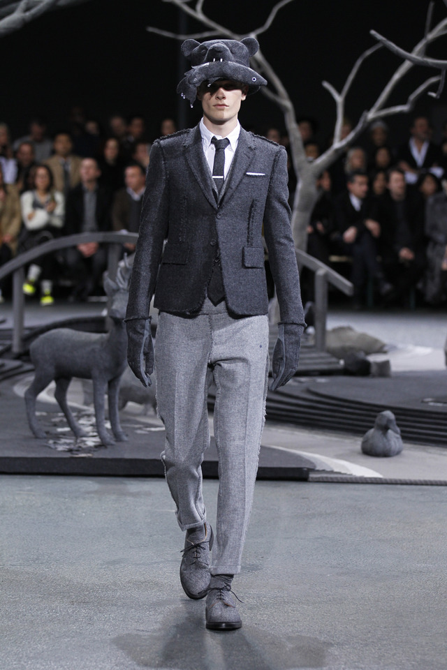 トムブラウンが拡大するグレースーツの可能性 14 15awメンズ Photo 18 42 Fashion Headline