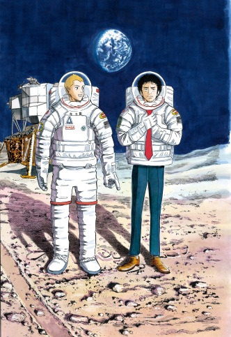 宇宙兄弟原画