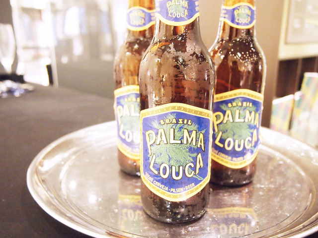サンパウロで誕生した「パルマビール」も提供された