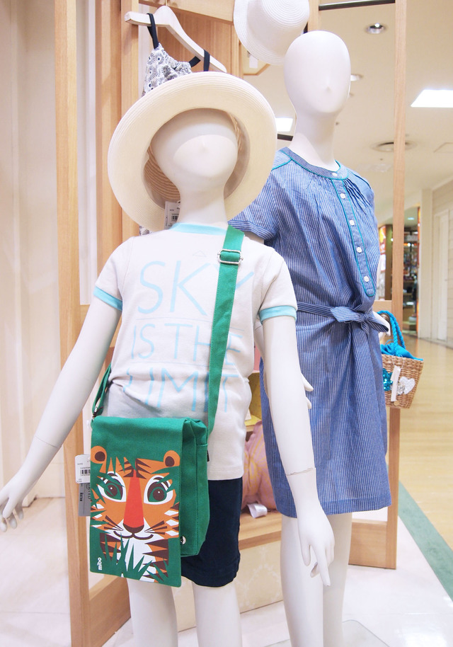 仏子供服・コックアンパッドの期間限定ショップが新宿伊勢丹にオープン