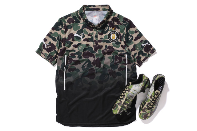 BAPE×PUMAのサッカーアイテム発売