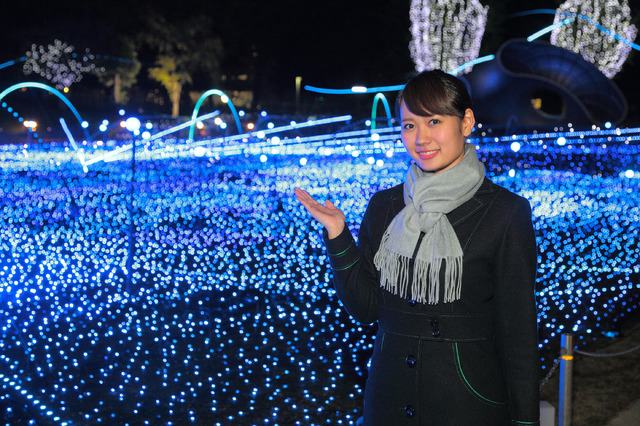 東京ミッドタウンのスターライトガーデン2014、イルミネーションツアー