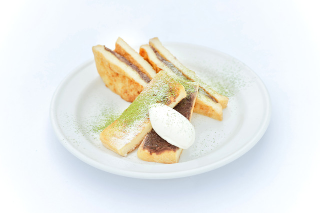 横浜高島屋カフェ・ド・チャヤで開催のフレンチトーストフェア、あんトースト・フレンチ提供