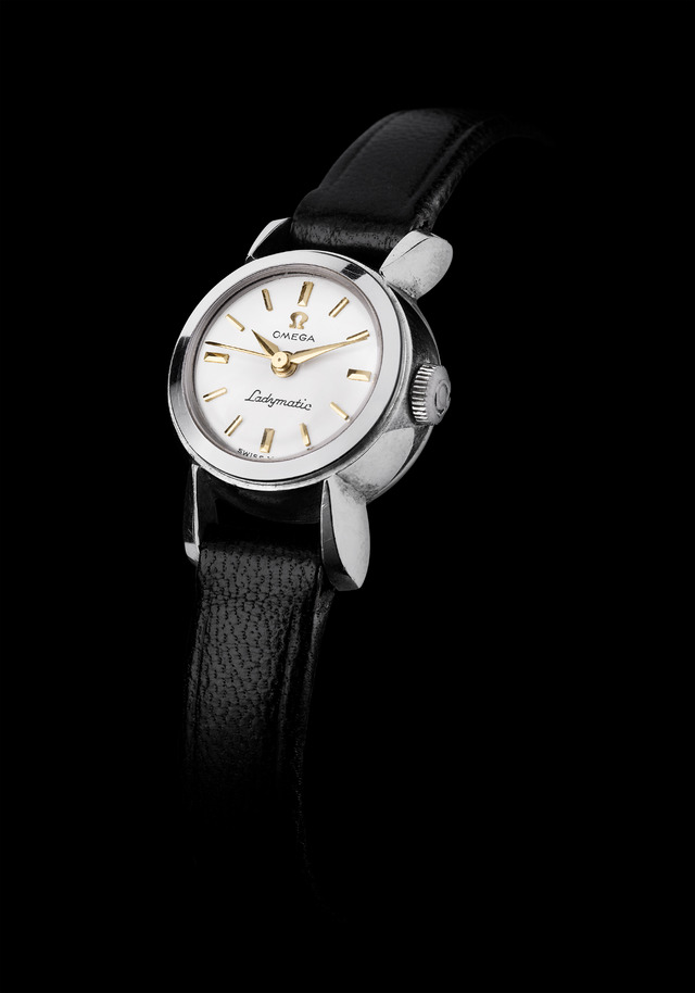 当時世界最小の自動巻きウィメンズ時計として人気となった「レディマティック」（1956年）