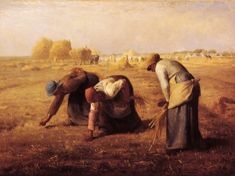 ジャン=フランソワ・ミレーの代表作「Les Glaneuses」1857
