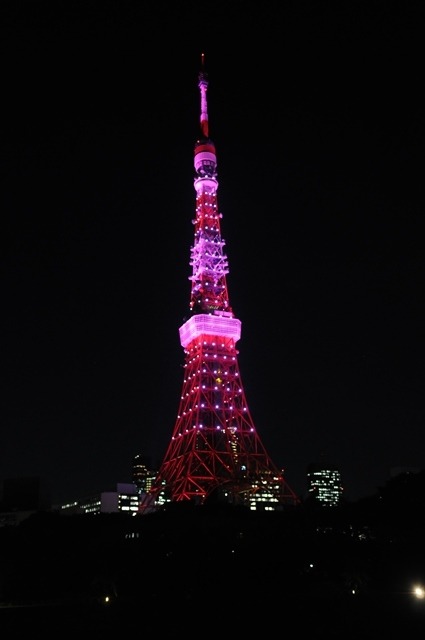 虎ノ門でピンクリボン点灯 東京タワー スカイツリーなど各所がピンクに Photo 2 16 Fashion Headline