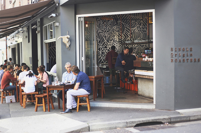 シドニーのコーヒー店「シングル オリジン ロースターズ」