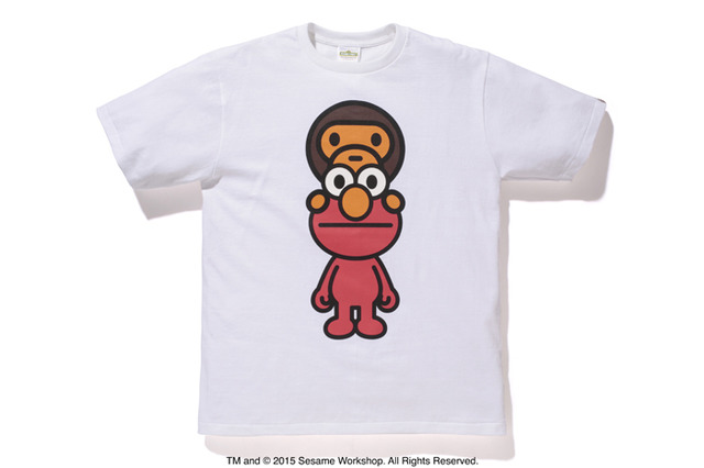 「SESAME STREET(R) TEE #03」（税込7,560円／キッズ税込5,616円）