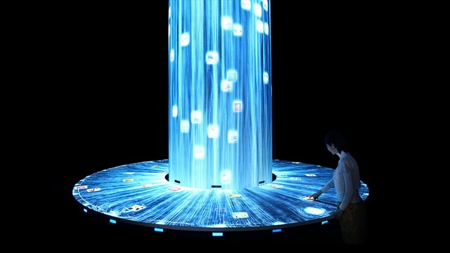 TeamLab exhibits new digital art at Milan Expo: a sea of rice using ...