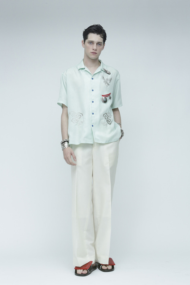 蛮カラ スカジャン で紡ぐトーガのジャポニズム 16春夏メンズ Photo 2 35 Fashion Headline