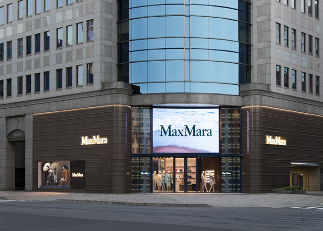 マックスマーラ青山店が大規模なリノベーションを終えてリニューアルオープン