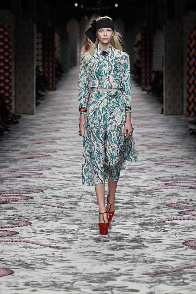 [LOOK] Gucci 2016 Spring/Summer Women's Collection | PHOTO(24/65 ...