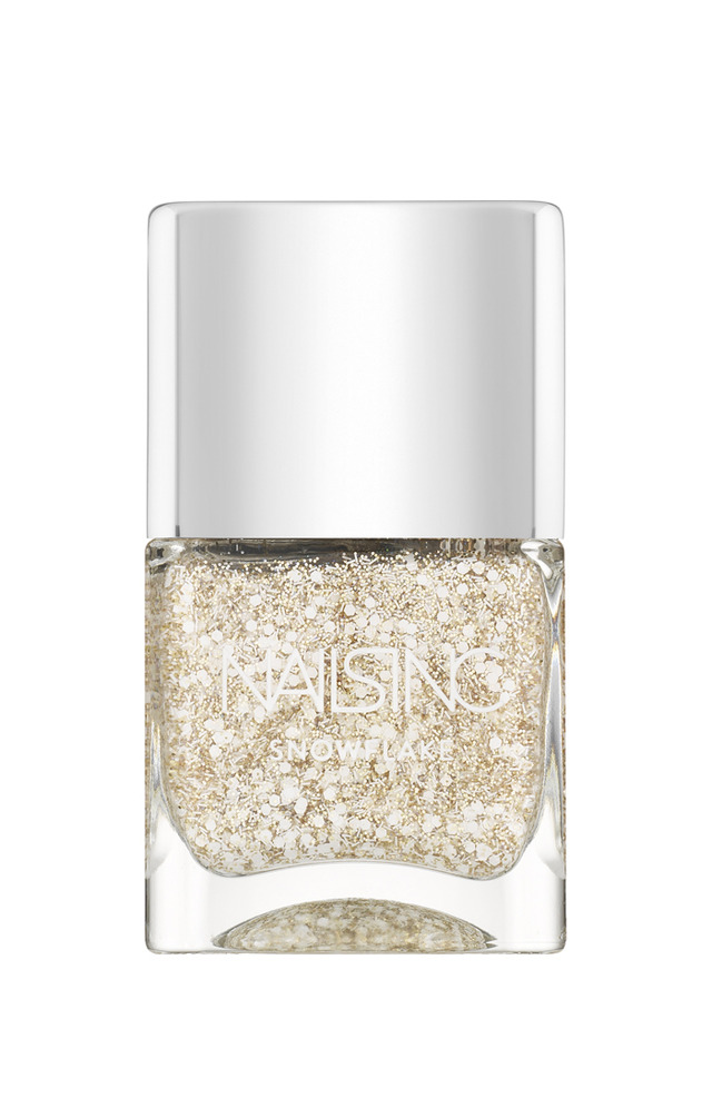 雪のように舞うホワイトゴールドグリッター ネイルズ インクのクリスマス限定コレクション Photo 17 19 Fashion Headline