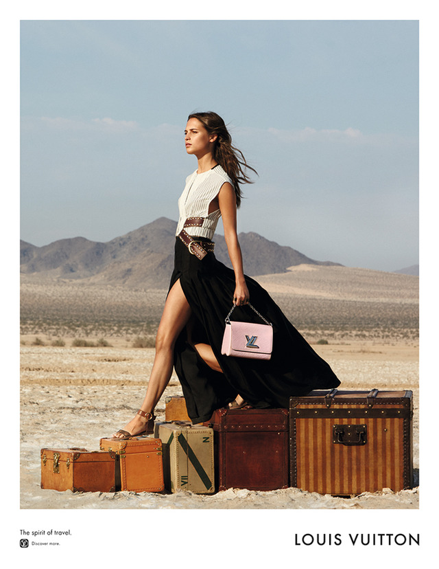 Louis Vuitton releases new advertising visuals: American modernism