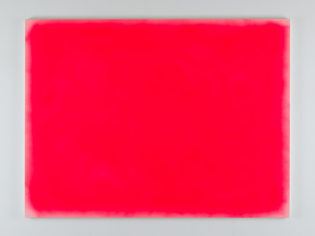 李禹煥《風景II》1968/2015年 キャンバスにスプレーペイント 218.2 x 291cm協力：SCAI THE BATHHOUSE
