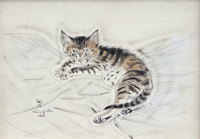 版画 ネコと少女 CAT ART ～猫になった名画の世界～ | 三省堂書店