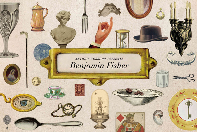 アンティーク・ウォーリアーズの展示会「Benjamin Fisher」が開催