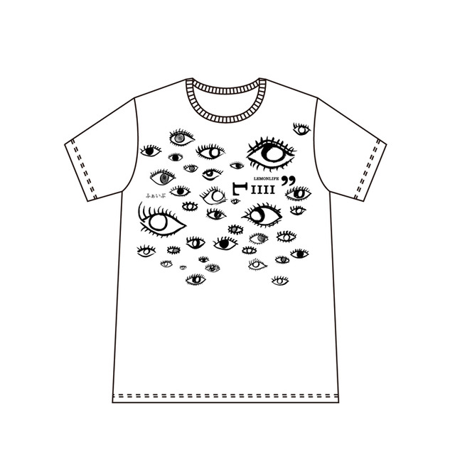 アンリアレイジとのコラボレーションによるオリジナルTシャツ「れもんらいふ“5”Tシャツ」（8,000円）