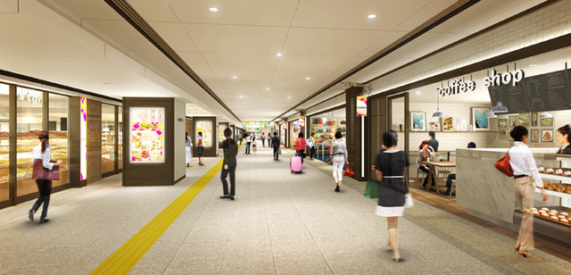 東京駅丸の内地下エリアに新商業空間 グランスタ丸の内 が16年夏より順次オープン Photo 1 4 Fashion Headline