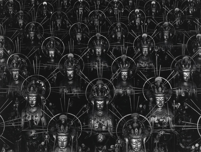 杉本博司《Buddha_仏の海》1995年 ゼラチン・シルバー・プリント 119.4 x 119.2 cm(image) neg.#006