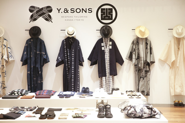 伊勢丹メンズ館に初登場したY.＆SONS（ワイ＆サンズ）