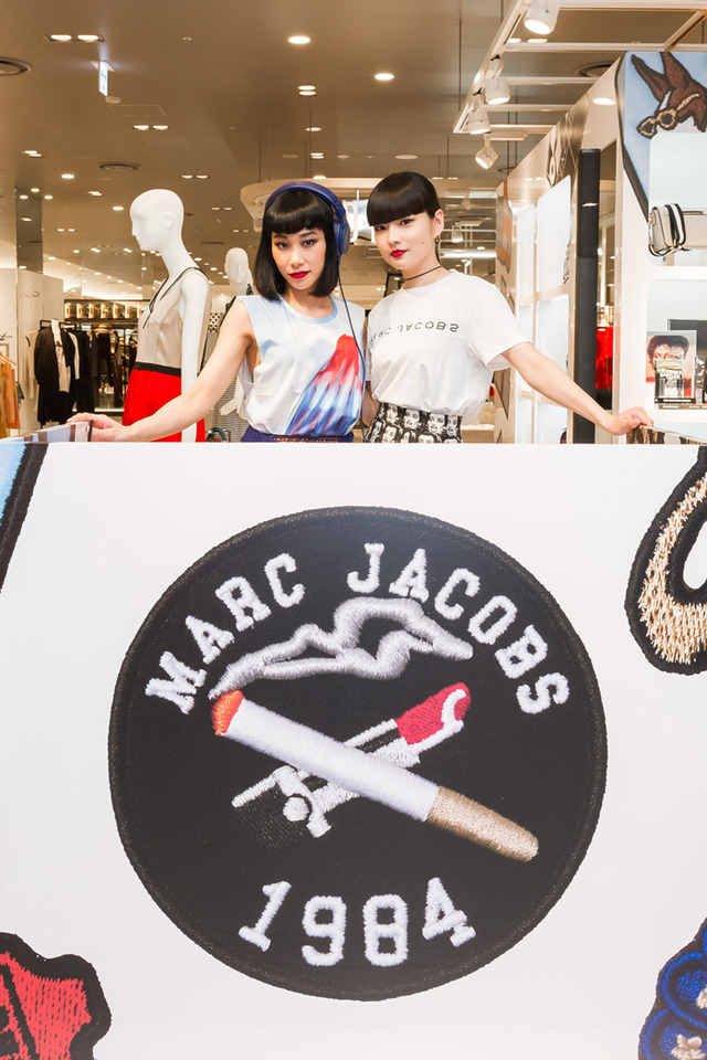 マークジェイコブスが「#PATCHMARC」カスタマイズキャンペーンを阪急うめだ本店で実施