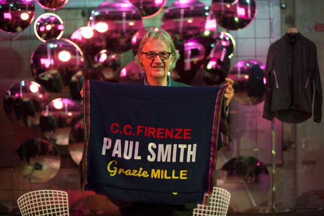 1993年以来となるピッティのゲストデザイナーとして参加したポール・スミス