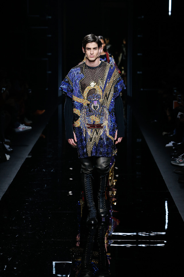 バルマン 服の上で鳴り響くハードロック 17 18秋冬メンズ Photo 65 85 Fashion Headline