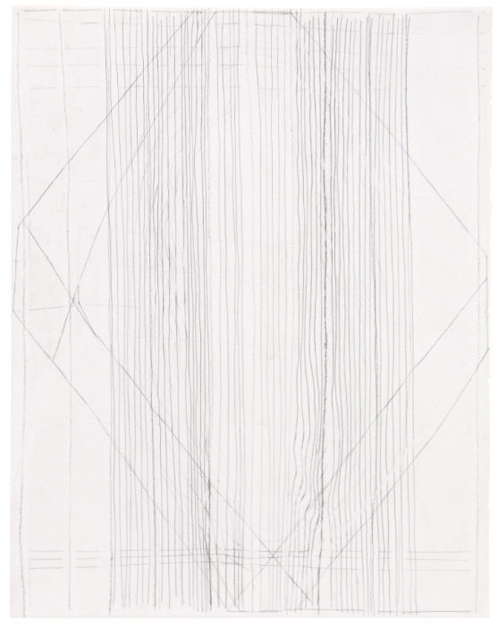 Untitled 1998/ 2001/ 2013 pencil and charcoal on paper 34.8 x 27.5 cm