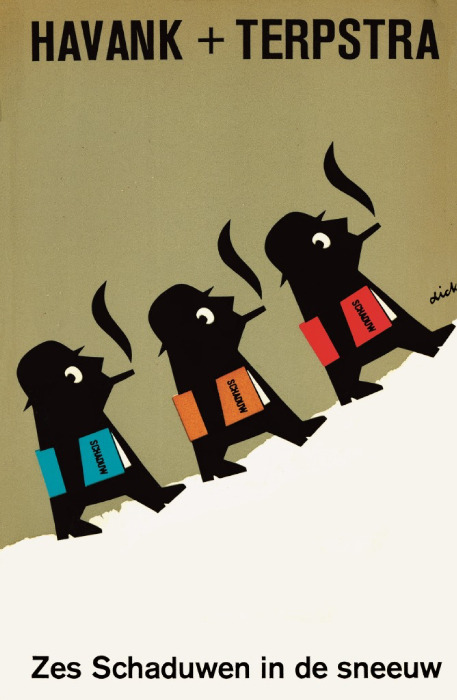 『雪の中の六人のシャドー』　ペーパーバック　1969年