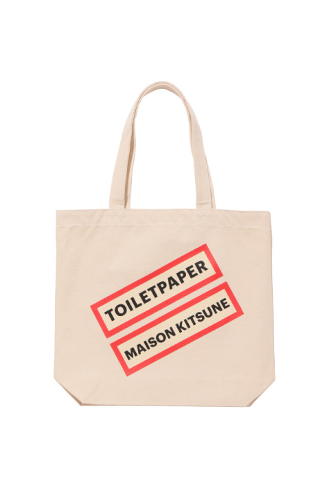 メゾン キツネ×トイレットペーパーの限定アイテム登場！ローンチ 