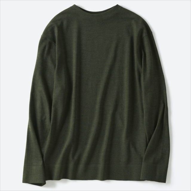 Uメルノブレンドモックネックセーター（L）+E（2,990円）