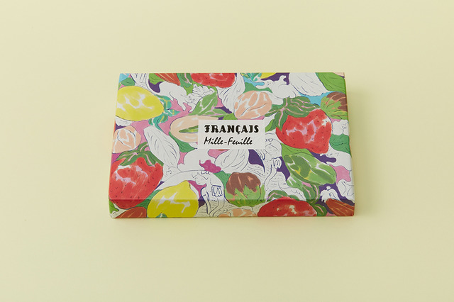 ロマンスを散りばめた夢の包装紙 フランセの 果実をたのしむミルフィユ レトロかわいい手土産 Gourmet Fashion Headline