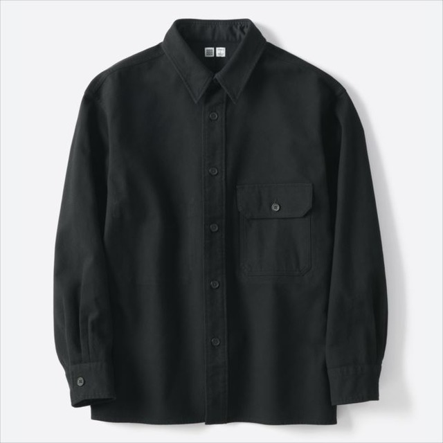 Uヘビーフランネルオーバーサイズシャツ+E（3,990円）