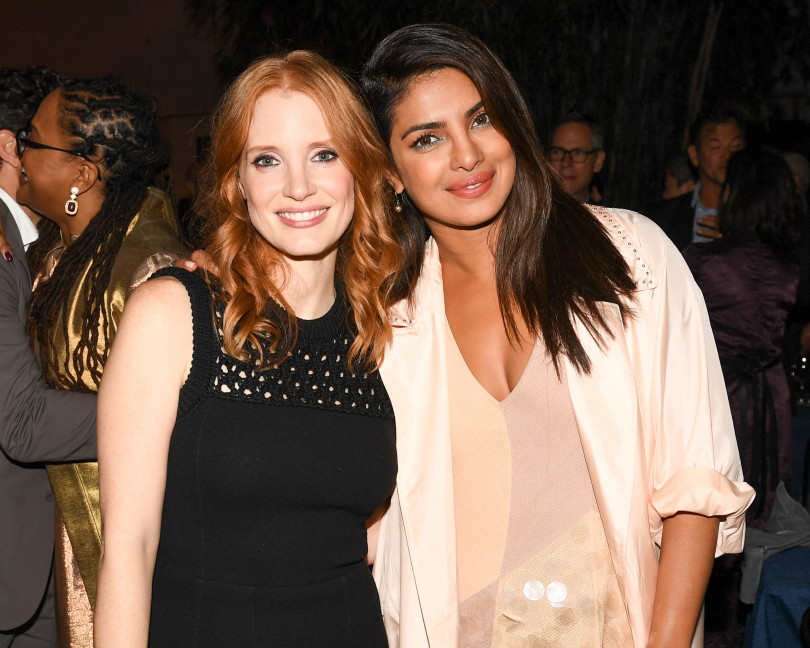 Jessica Chastain, Priyanka Chopra