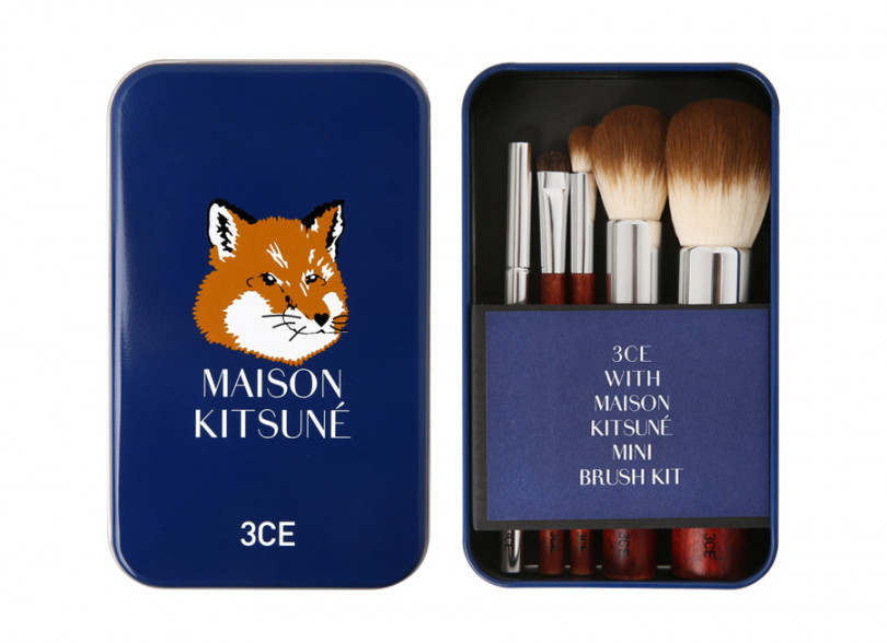 「3CE MAISON KITSUNE MINI BRUSH KIT」（税込8,089円）