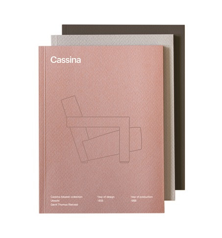 「Cassina ロゴ入りノートブック」全3種各300冊限定（税込1,080円）