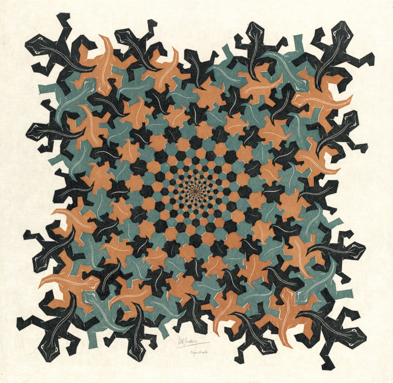 《発展Ⅱ》 1939年 All M.C. Escher works