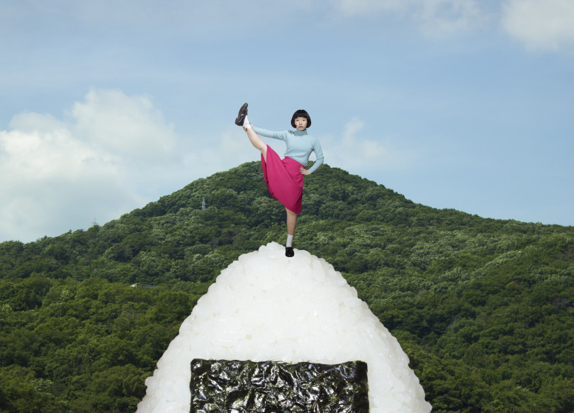宮崎いず美「riceball mountain」2016年