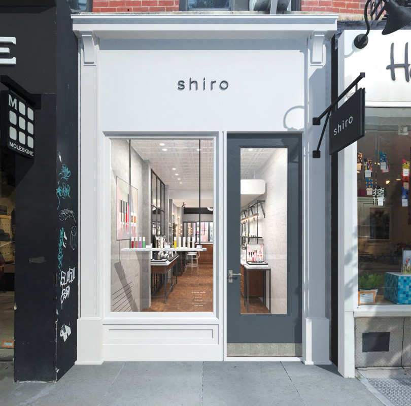 「shiro West Broadway」店舗外観イメージ