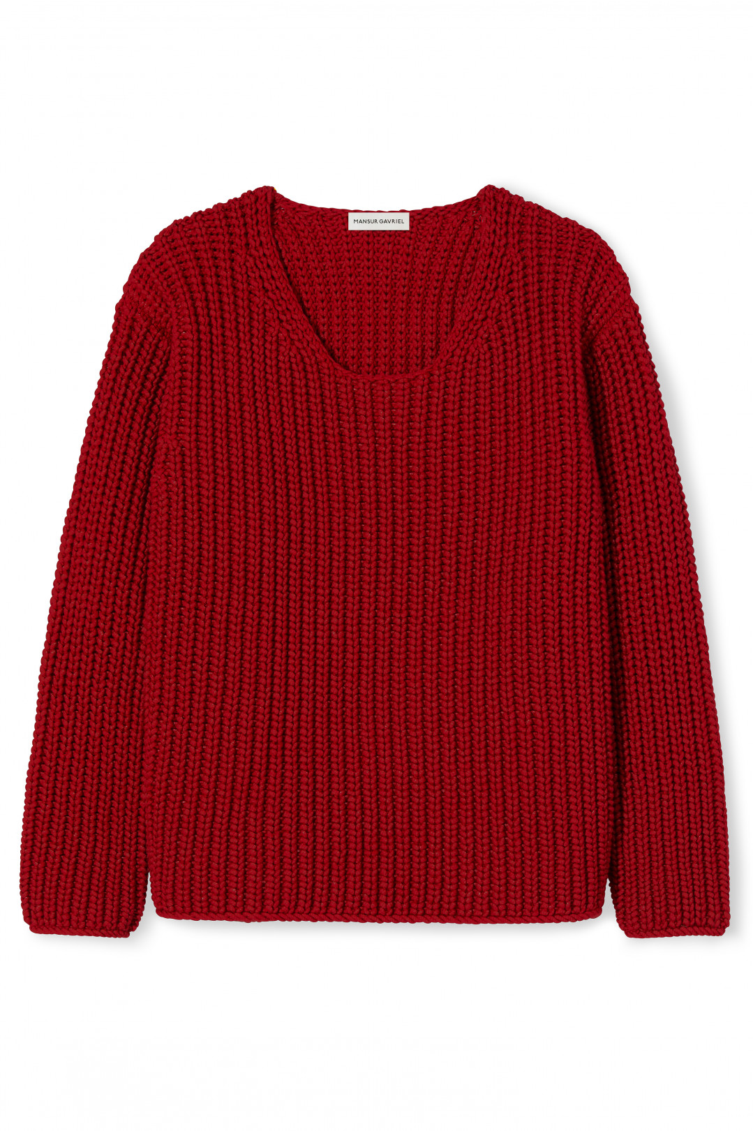 「CHUNKY COTTON LONG SLEEVE CREWNECK」FLAMME（6万560円）