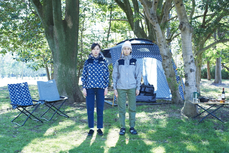 ザ・ノース・フェイスとミナ ペルホネンのコラボ、“キャンプ”をテーマにウエアやテントが登場