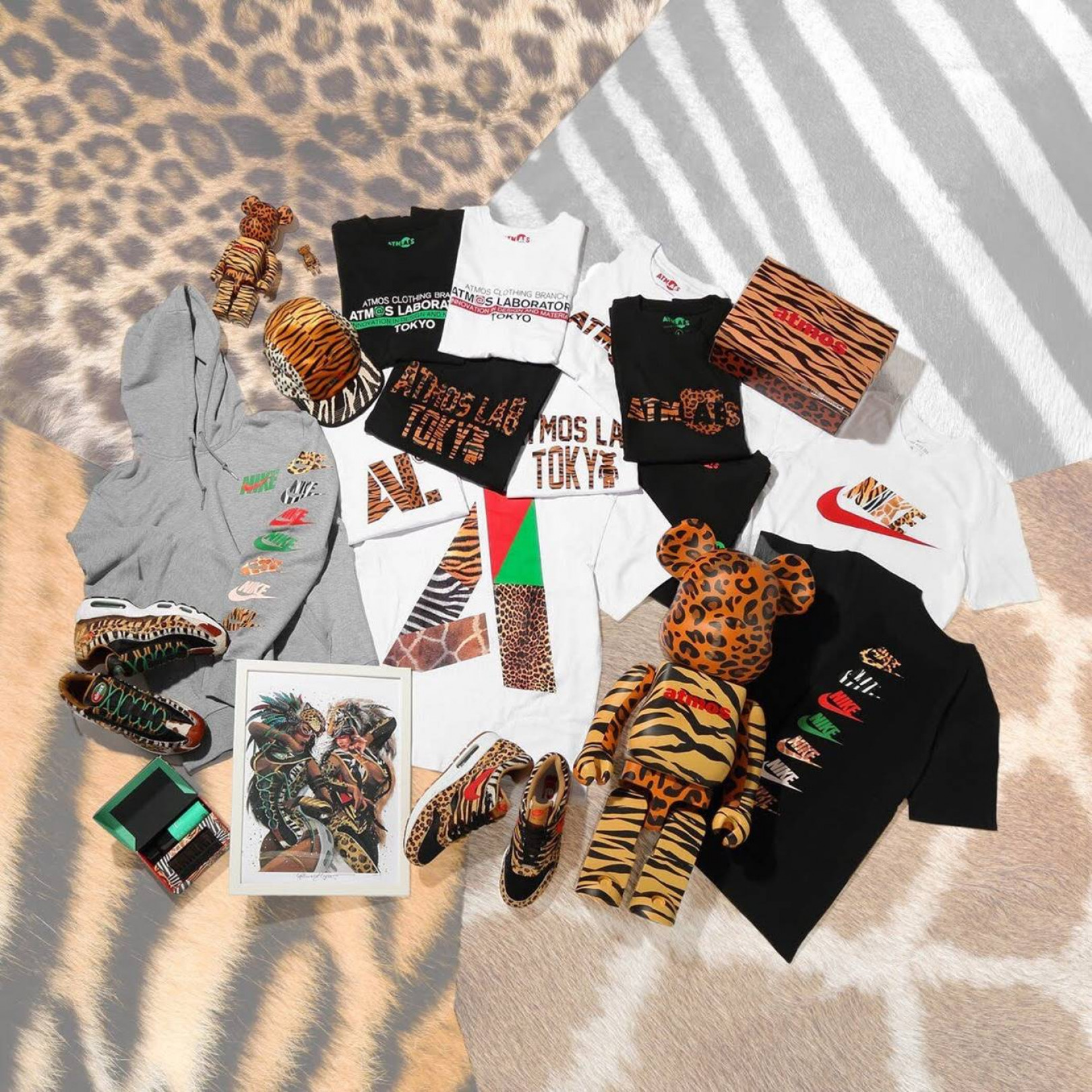 アトモス（atmos）が、ナイキ（NIKE）とコラボレーションした「NIKE×atmos “Animal Collection”」を3月25日に発売