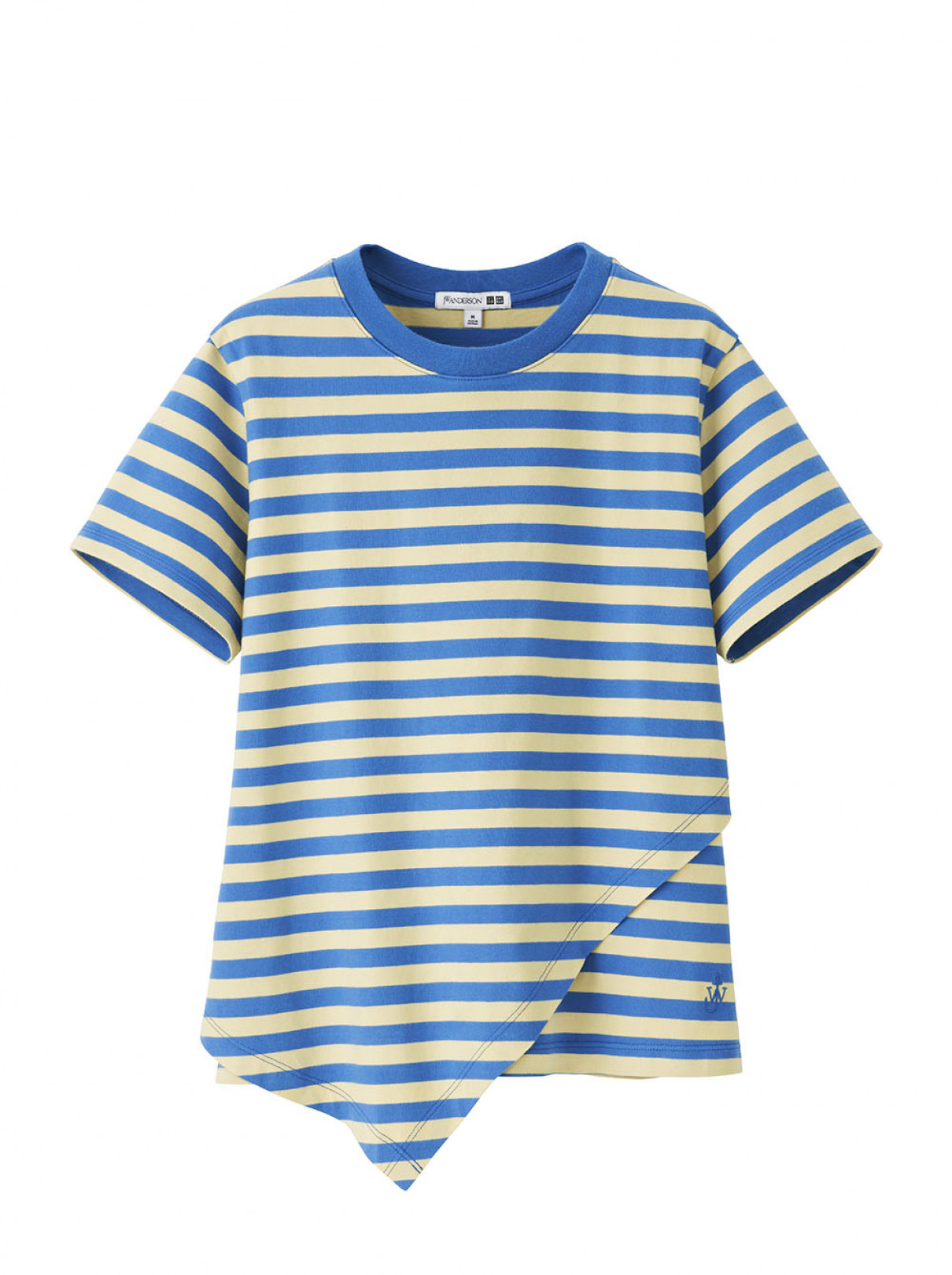 「UNIQLO and JW ANDERSON ボーダーラッフルT(半袖)」1,990円