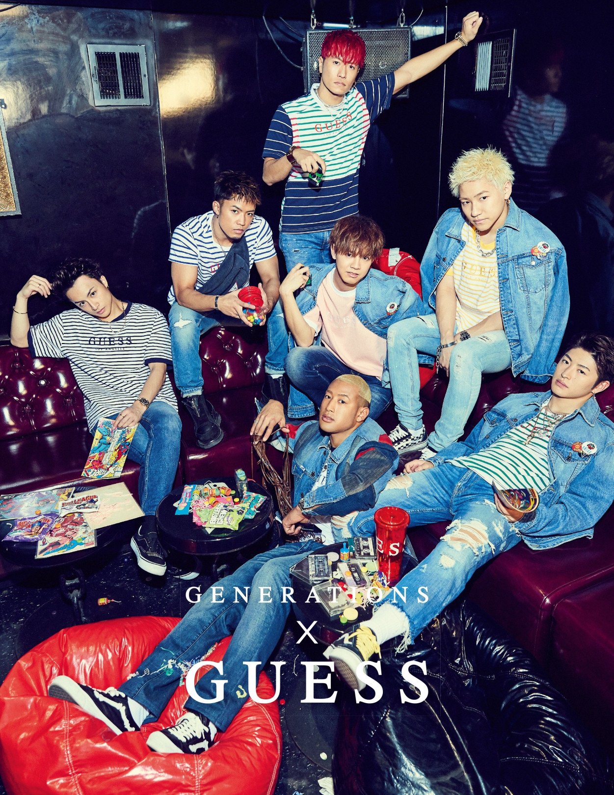 GENERATIONS × GUESS コラボレーションコレクション