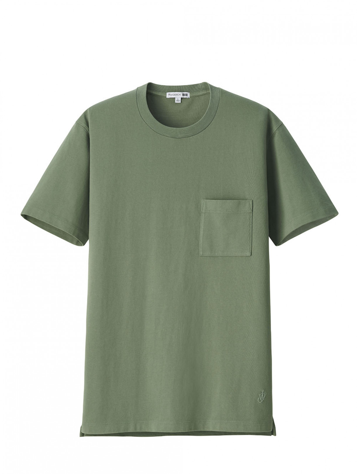 「UNIQLO and JW ANDERSON ウォッシュT(半袖)＋E」1,500円