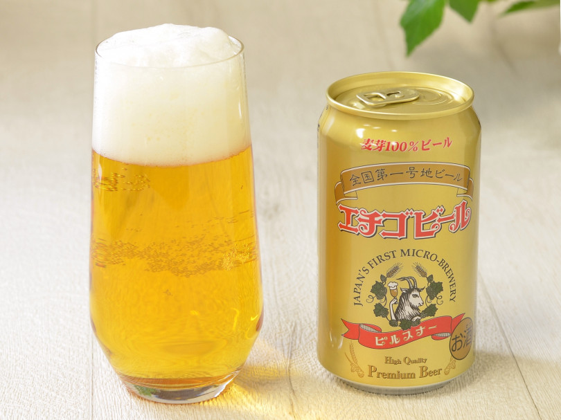 エキュート東京「エチゴビール」（税込288円）