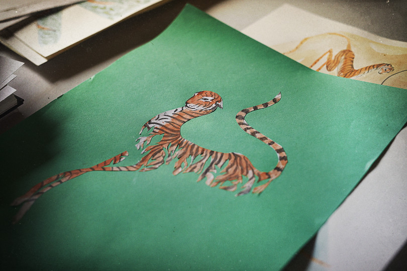 Meryl Smith's Nameless design was inspired by a wild tiger that was discovered injured by snares in Malaysia