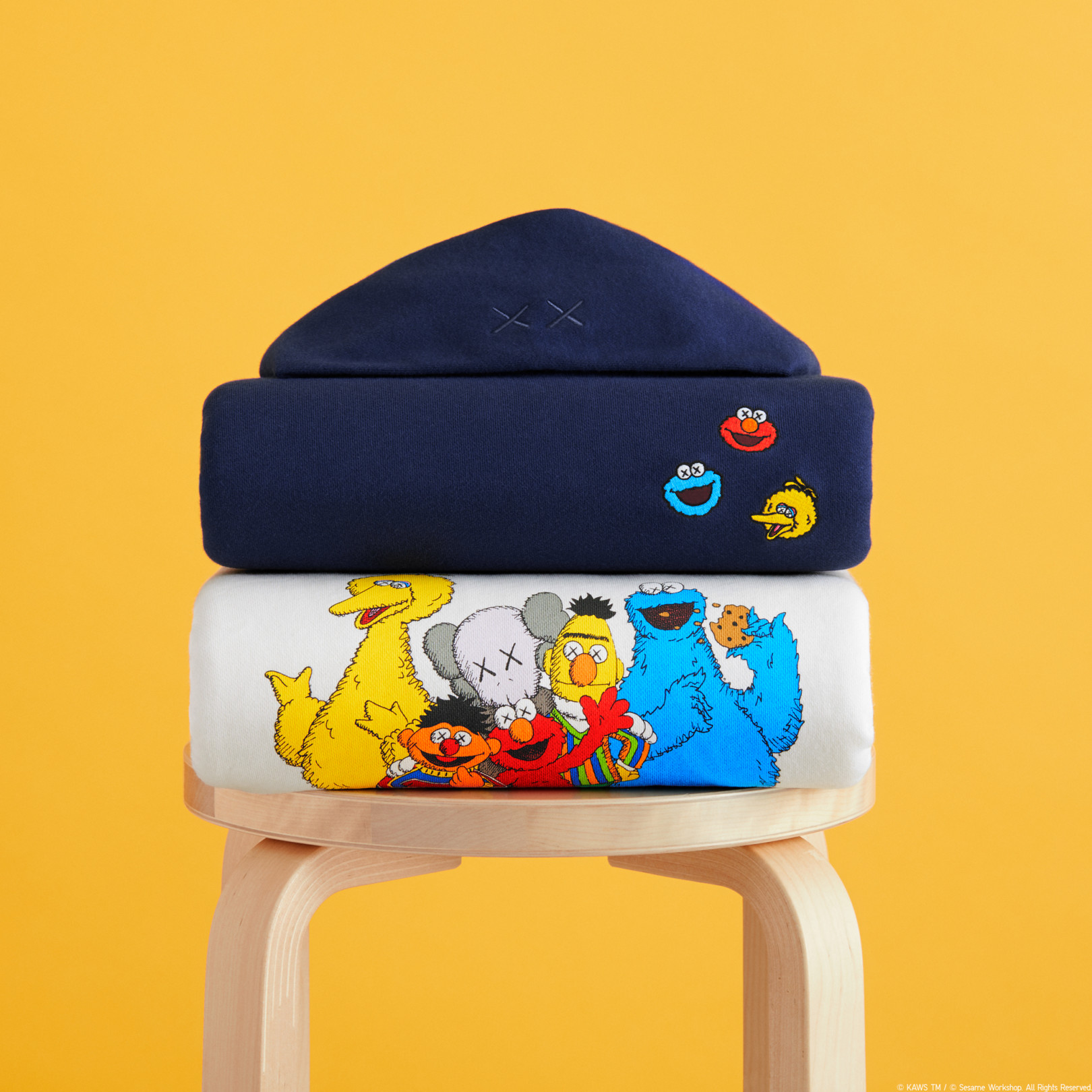 ユニクロUTの「KAWS × SESAME STREET」第2弾コレクション発売