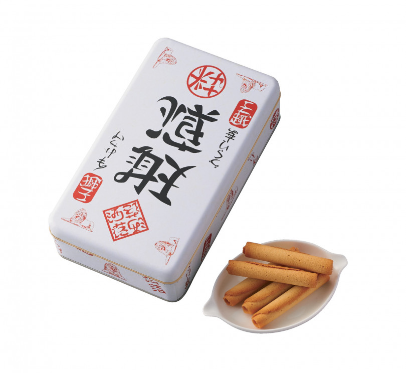 ヨックモック「ライオン缶『洒落』 」1缶 1,296円 （プティシガール20本入））